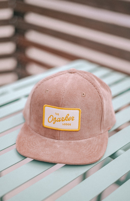 Classic Corduroy Patch Hat